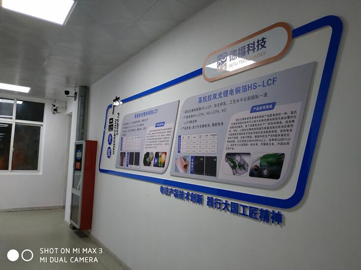 德福科技有限公司企業(yè)文化墻圖二