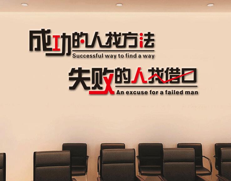 能源集團有限公司辦公室文化墻圖二