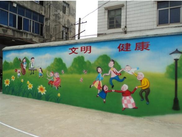 科技部社區(qū)露天文化墻設(shè)計(jì)圖