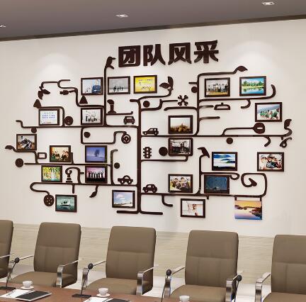 北京新源億威有限公司企業文化墻團隊創意設計