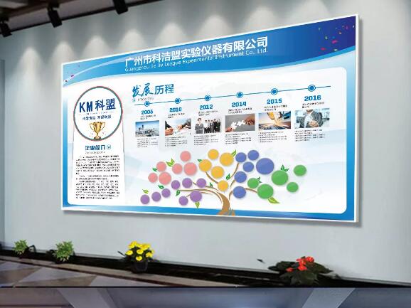 天津合眾思壯科技股份有限公司文化墻背景設計圖