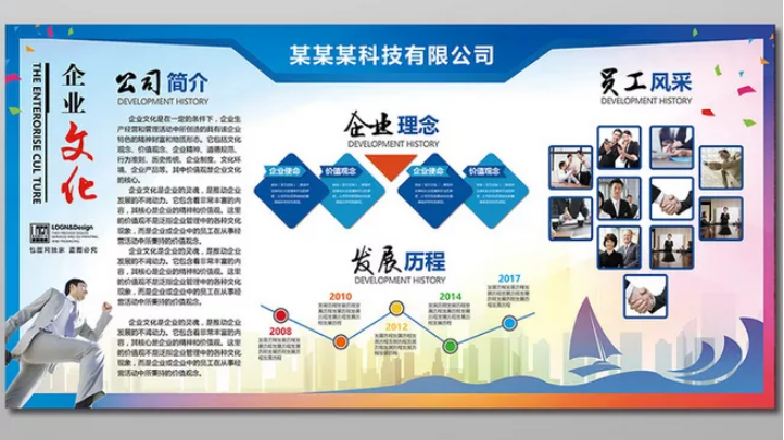 公司企業文化墻設計