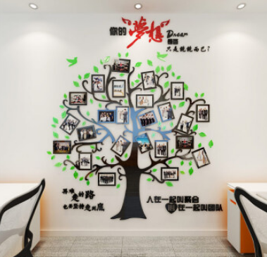 3d企業(yè)文化墻貼辦公室勵(lì)志墻貼畫(huà)裝飾公司團(tuán)隊(duì)創(chuàng)意