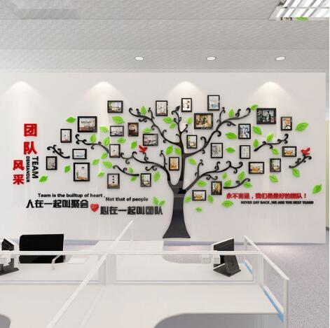深圳信息技術傳媒有限公司員工天地文化墻設計制作