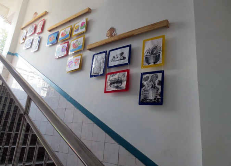 小學校園文化建設系列樓道文化墻