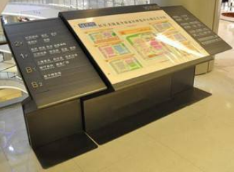 室內外商場烤漆發光吊牌