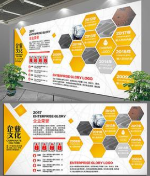 投資企業文化墻設計 3d動漫制作