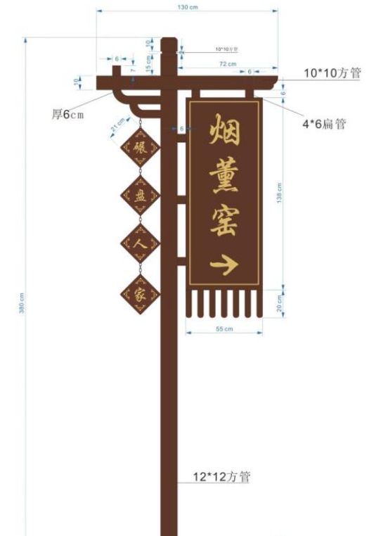 港都旅游景區(qū)標(biāo)識標(biāo)牌設(shè)計圖展示