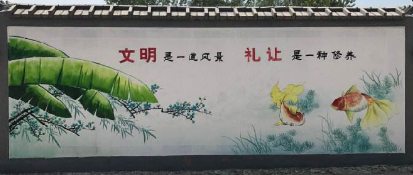 揚(yáng)州美好鄉(xiāng)村文化墻 揚(yáng)州文化墻彩繪