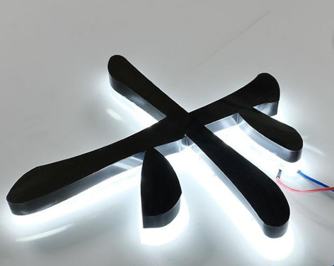 引潮不銹鋼背投光發(fā)光字精品背發(fā)光字 精工背打燈加亞克力水晶字