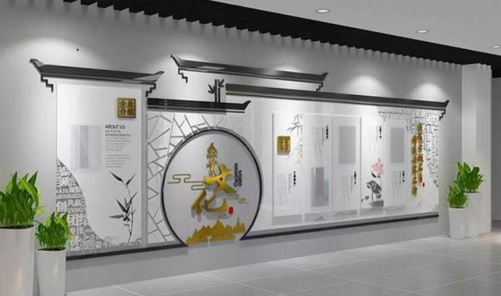 文化長廊文化墻宣企業文化校園文化走廊可定制