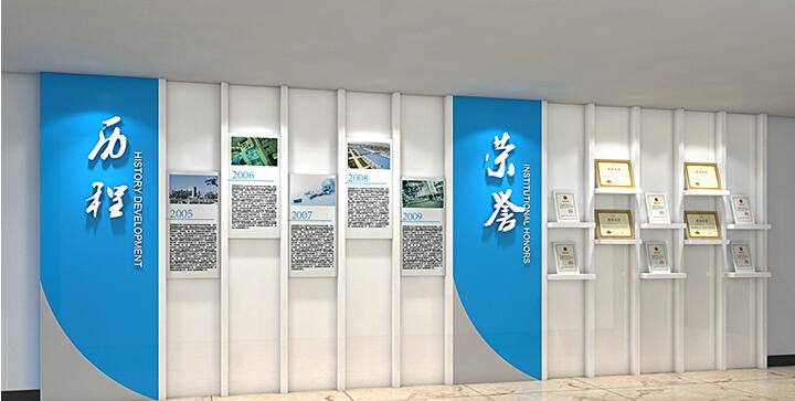 旅游企業文化展示墻設計