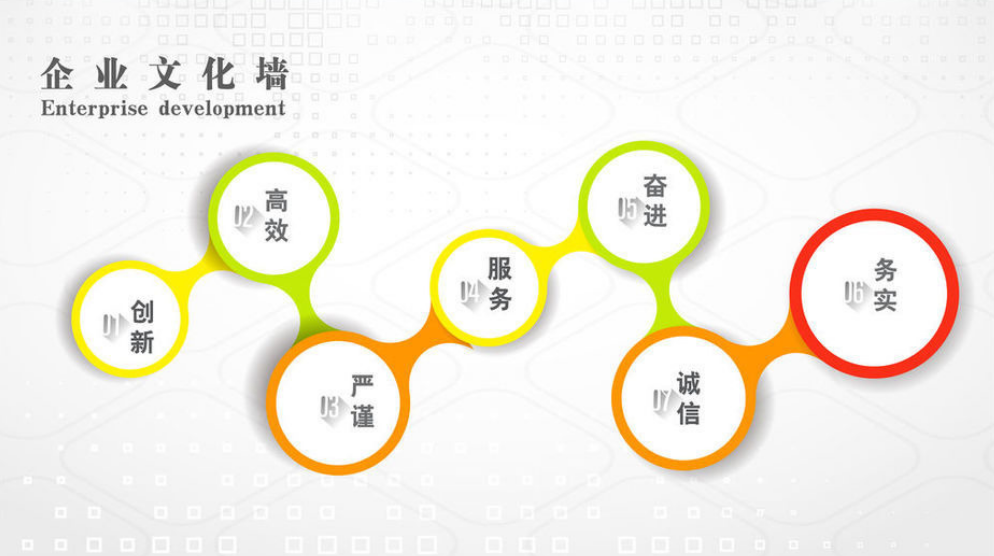 創意磁性企業文化墻定制公司文化墻