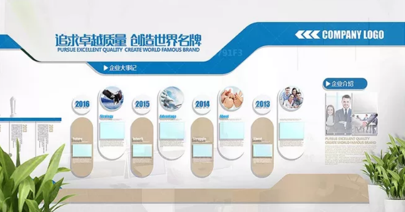 企業文化墻圖片大全