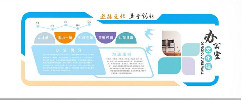 高端企業文化墻