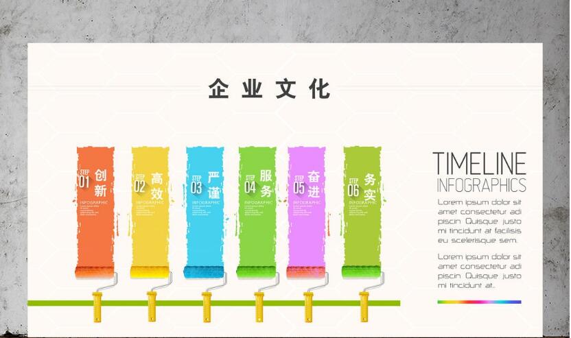 創意企業文化墻