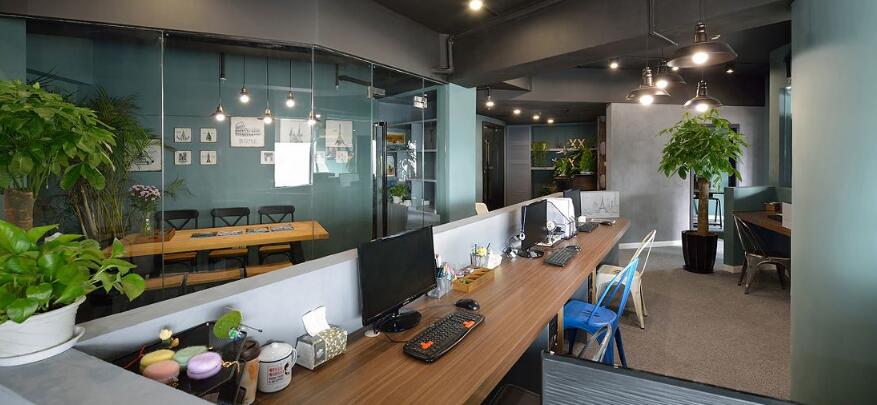混搭風格辦公室企業(yè)文化墻制作效果圖
