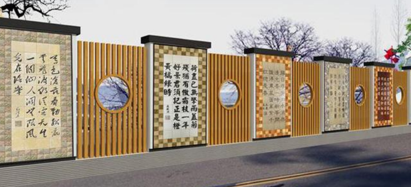 北京世紀德辰公司走廊文化墻設計
