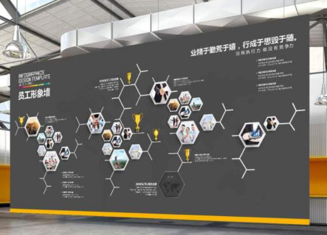 企業文化墻效果圖
