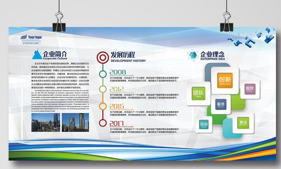 公司發(fā)展歷程企業(yè)文化墻效果圖時間軸