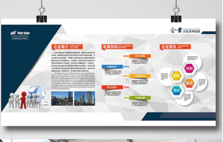 創(chuàng)意異形文化墻企業(yè)治理企業(yè)理念微立體文化墻