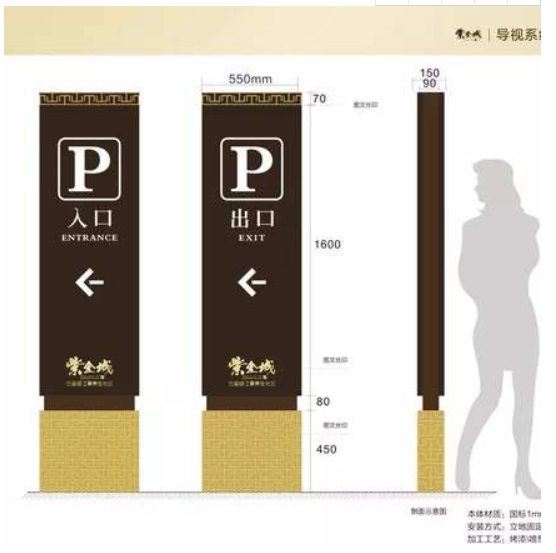 國外創意導視牌設計創意導視牌國外導視牌設計欣