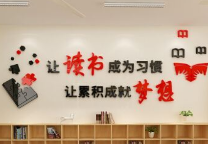 學(xué)校班級布置墻貼學(xué)生宿舍書房圖書館背景墻面裝飾