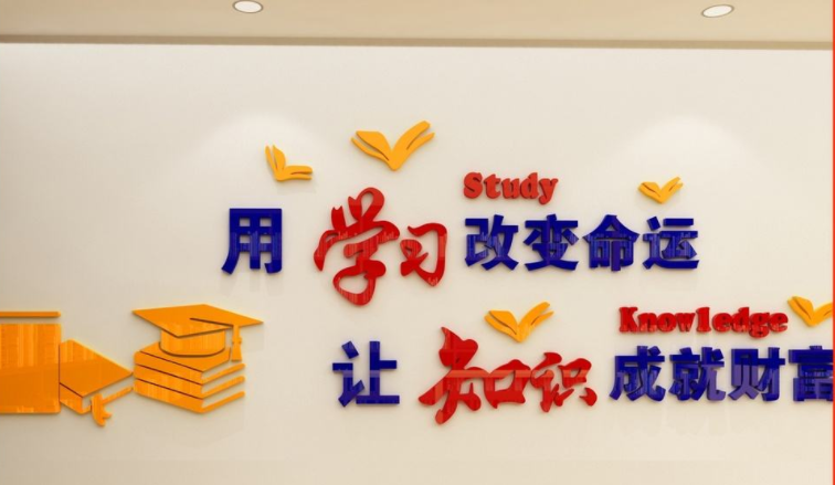 學(xué)校校園布置走廊圖書館教室文化墻裝飾學(xué)生勵志閱覽室讀書墻