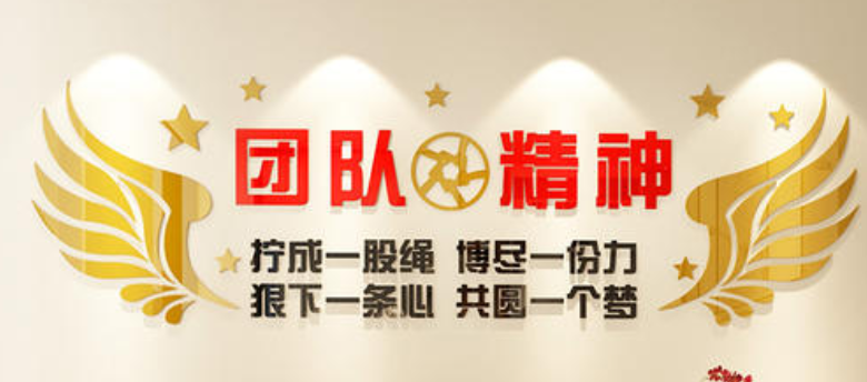 立體公司企業文化墻辦公室勵創意勵志照片墻