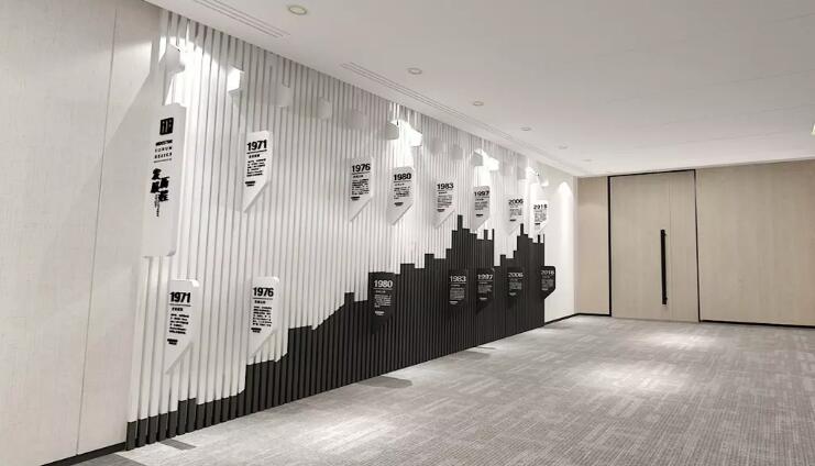通用簡約商務企業文化墻