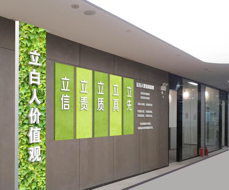 孵化中心基地文化墻設(shè)計