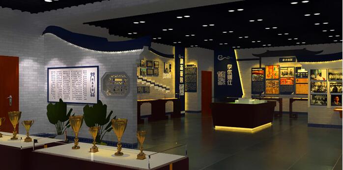 小學校史館文化墻制作