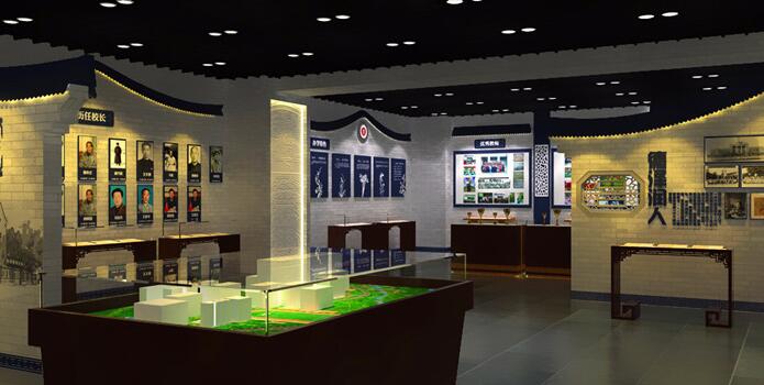 小學校史館文化墻制作