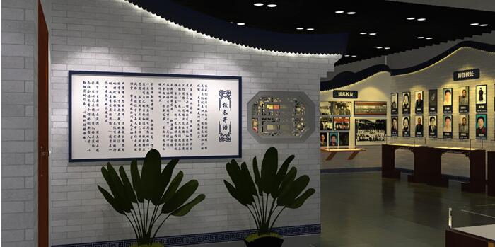 小學校史館文化墻制作