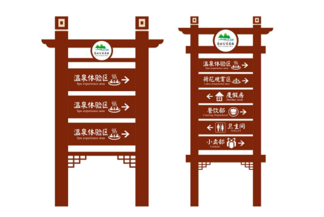 景區(qū)導(dǎo)視牌效果圖